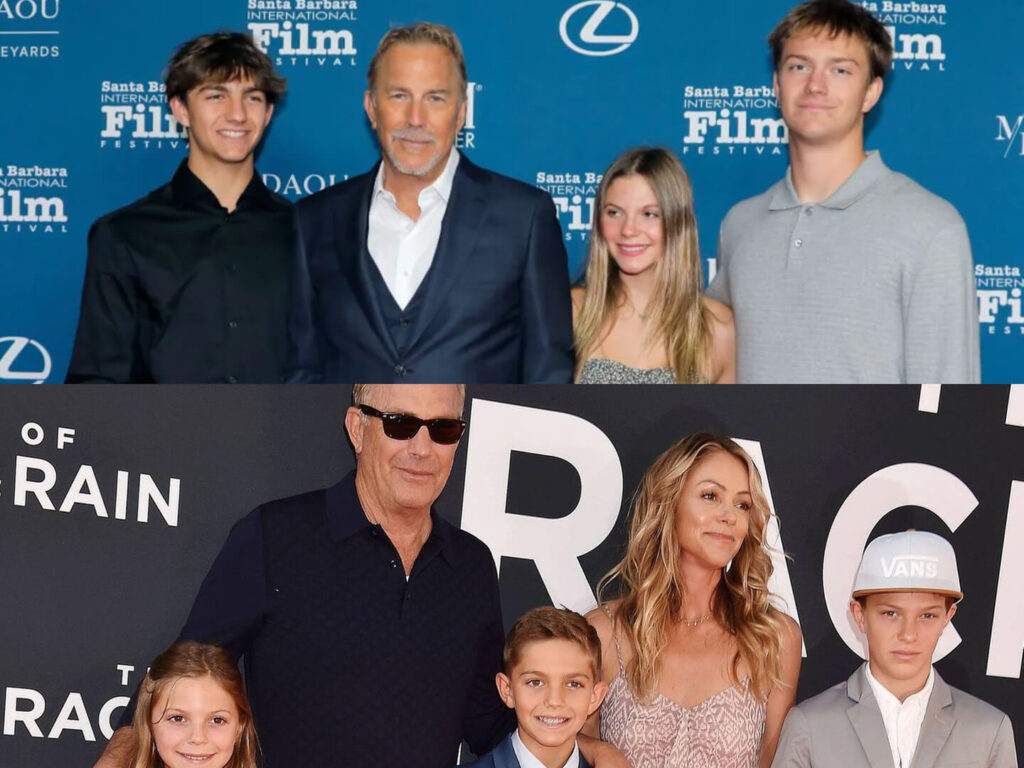 kevin costner kinder