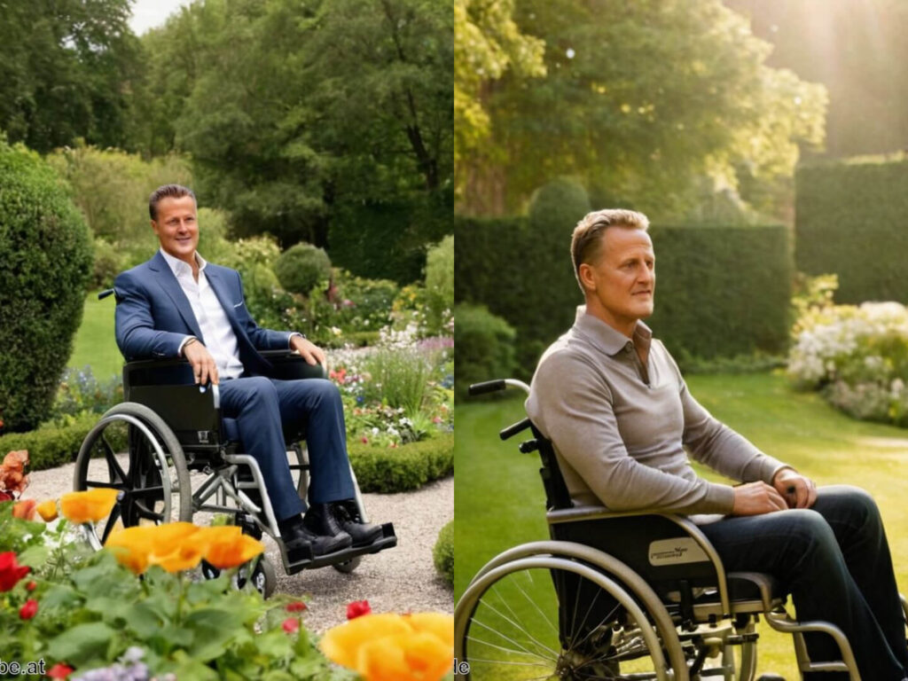 michael schumacher rollstuhl garten