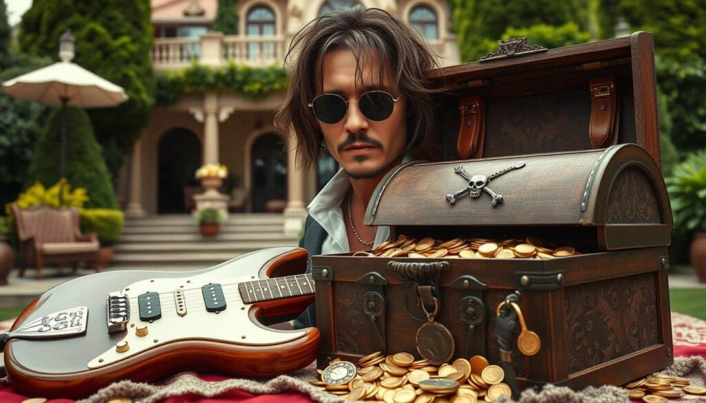 johnny depp vermögen